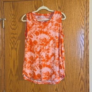 Lularoe Cocoa Tie Dye Tank Size S